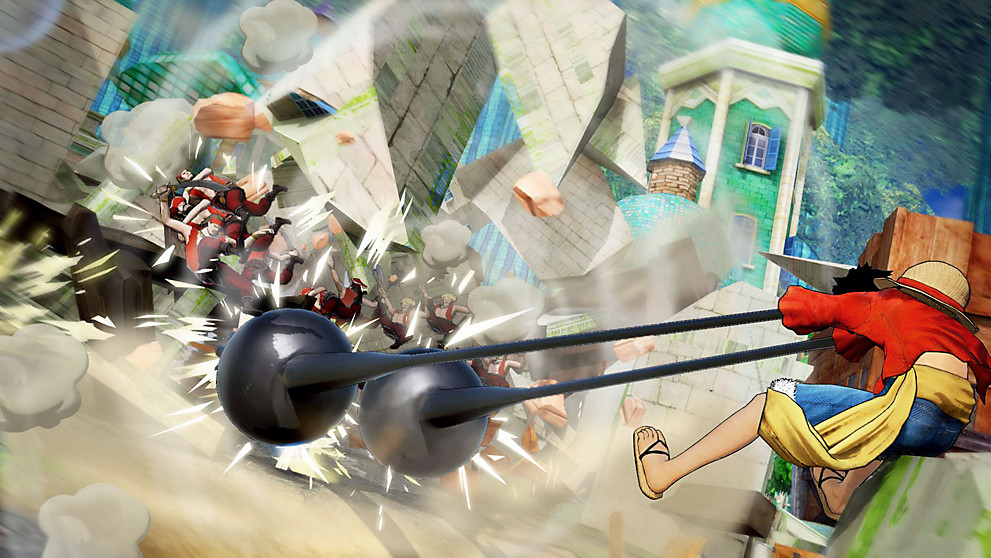 Jeu vidéo Namco Bandai One Piece: Pirate Warrior 4 Sfida nemici Ambiente distruttibile Action - vue 5