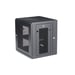StarTech.com Armario Rack de Pared para Servidores 12U 19'' 4 Columnas y Estante 1U - Rack de Servidores de Montaje en Pared con Bisagra - Rack Ventilado para Equipo de Red