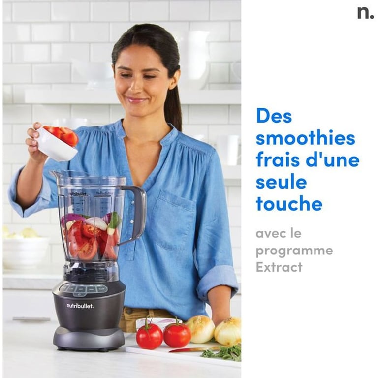 Blender NutriBullet NBF500DG – 1200 W, Capacité 1,9 L - vue 7