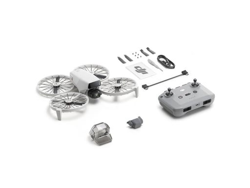 DJI Flip 4 rotors Quadcoptère 48 MP 3840 x 2160 pixels 3110 mAh Noir, Blanc