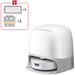 Qrevo Curv 2 FlowX - ROBOROCK Robot Aspirapolvere e Lavapavimenti, Bianco
