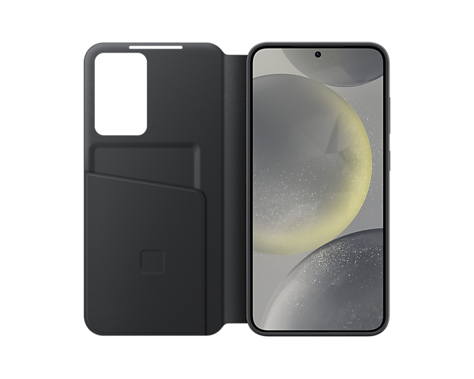 Samsung Smart View Case coque de protection pour téléphones portables 17 cm (6.7 ) Étui avec portefeuille Noir Samsung Galaxy S24+ - Neuf