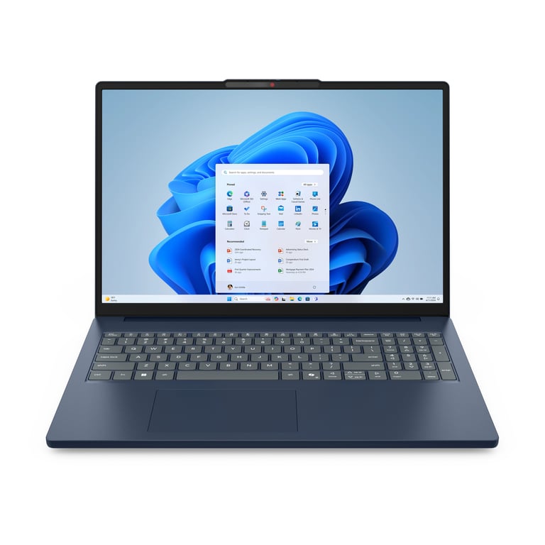 Lenovo IdeaPad Slim 3 16IRH10 Intel® Core™ i7 i7-13620H Ordinateur portable 40,6 cm (16 ) WUXGA 24 Go DDR5-SDRAM 1 To SSD Wi-Fi 6 (802.11ax) Français Bleu - Neuf