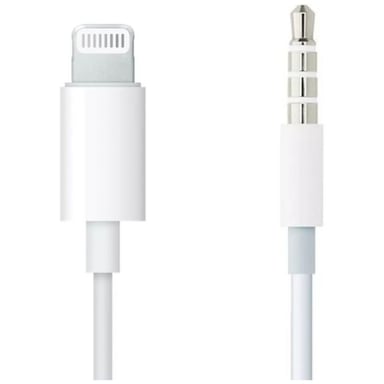 Apple MXK22ZM/A câble audio 1,2 m 3,5mm Lightning Blanc