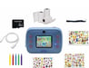 LEXIBOOK - Cámara instantánea Starcam foto + video Stitch - Dos sensores de 1,3 MP - Pantalla LCD de 2 pulgadas con flash incluido - Azul