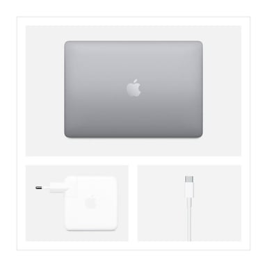 MacBook Pro Core i5 (2020) 13,3', 2 GHz 512 GB 16 GB Intel Iris Plus Graphics, argento - QWERTY