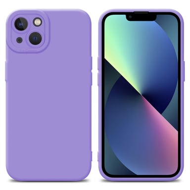 Coque pour Apple iPhone 13 en FLUID VIOLET CLAIR Housse de protection Étui en silicone TPU flexible