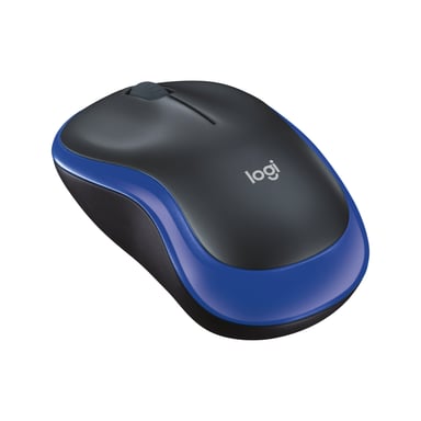 LOGITECH - ratón óptico inalámbrico - M185 Azul