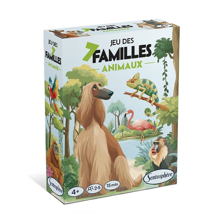 Sentosphère Jeu Des 7 Familles : Animaux - vue 2