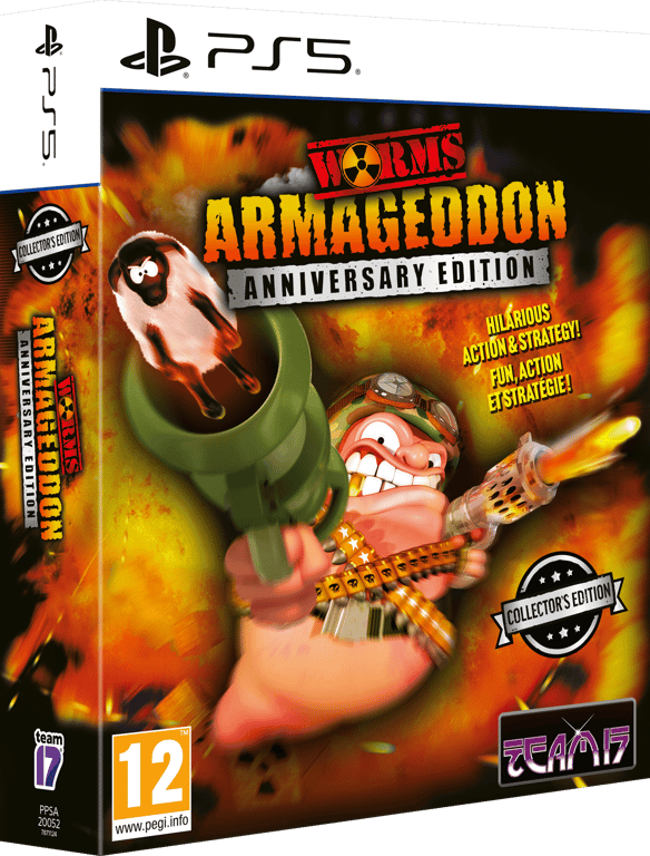 Worms Armageddon Anniversary Collector' Edition PS5 - vue 1