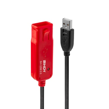 Lindy Rallonge active USB 2.0 Pro, 8m - Neuf