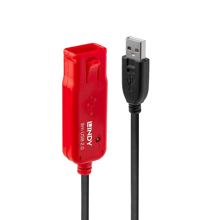 Lindy Câble Usb Usb 2.0 Active Extension Cable Pro - 8 Mètres