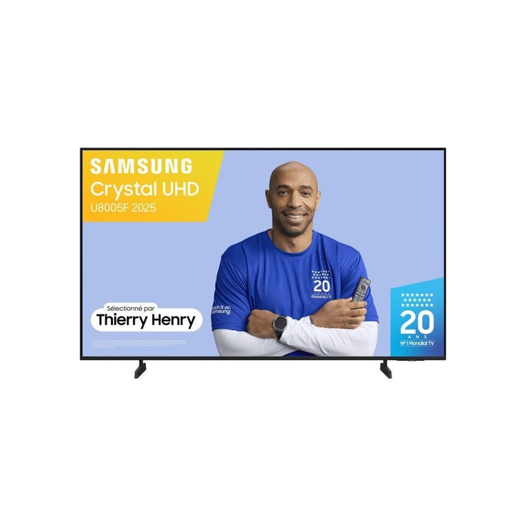 Samsung TV Crystal UHD 58 U8005F 2025 4K Smart TV - vue 5