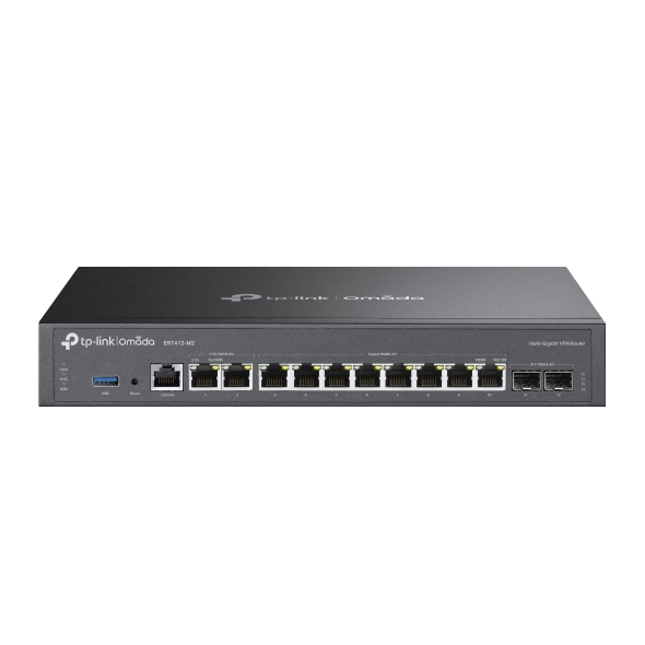 TP Link Omada ER7412 M2 Routeur connecté 2.5 Gigabit Ethernet Gigabit Ethernet Neuf