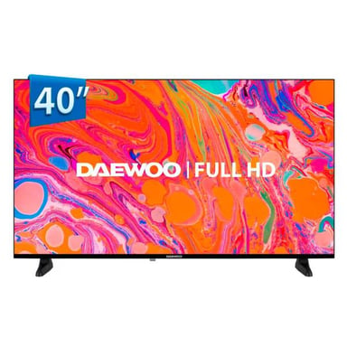 Televisore Smart TV Daewoo 40'' Full HD HDR Direct LED WiFi 16W 2xHDMI USB Ethernet VESA 100x100