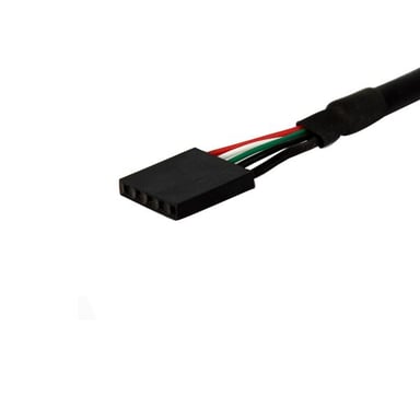 StarTech.com Cable de 91cm USB 2.0 para Montaje en Panel conexión a Placa Base IDC 5 Pines - Hembra USB A