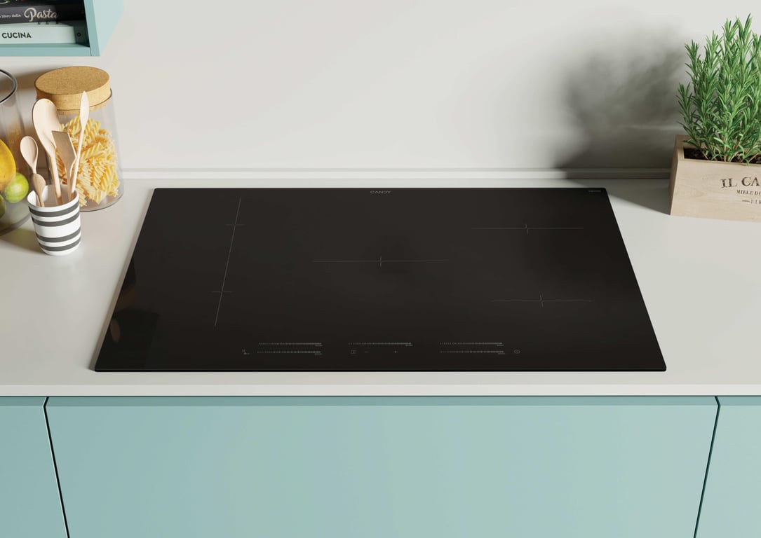Candy Moderna CIE854MCBB Intégré 80 cm Plaque avec zone à induction 5 zones - vue 2
