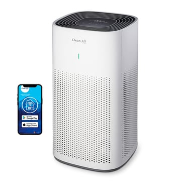 Clean Air Optima - Purificateur d'air ioniseur HEPA intelligent CA-507 Smart - pièces jusqu'à 70m² / 175m³