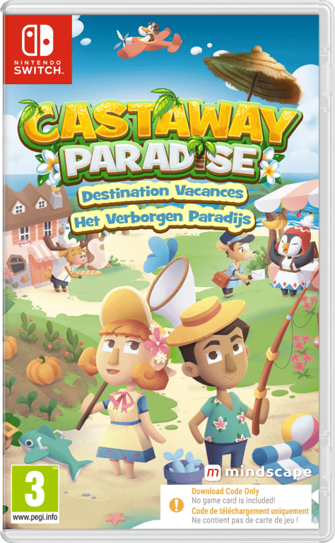 Castaway Paradise SWITCH [CODE DE TÉLÉCHARGEMENT] Neuf