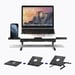 Soporte Plegable Tronsmart D07 para Portátil con Soporte para Móvil, Compatible 10-17 Pulgadas, Negro