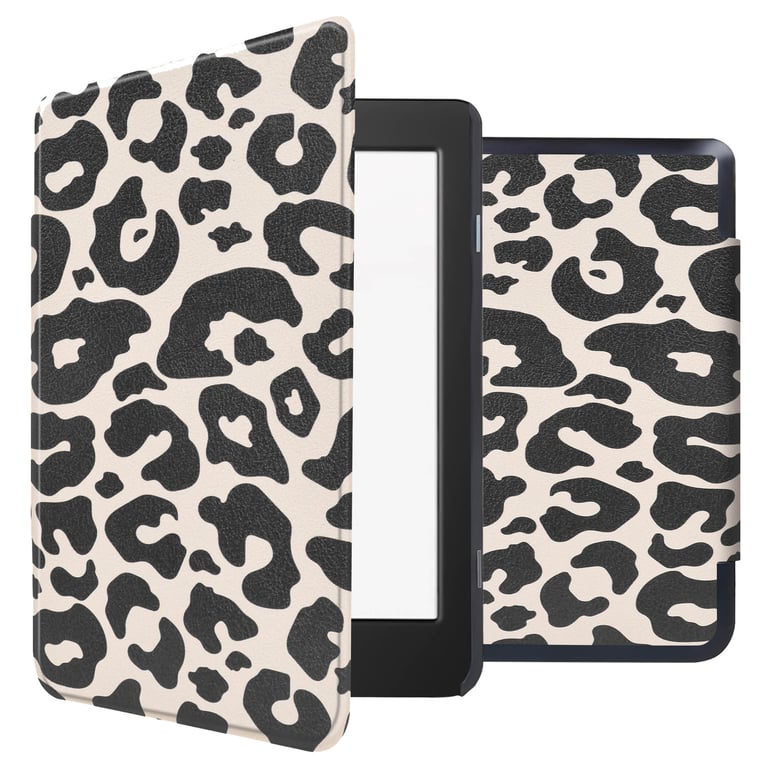 imoshion ?Design Slim Hard Sleepcover pour Kobo Nia Leopard Neuf - vue 4
