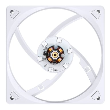Jonsbo SL-120CW système de refroidissement d'ordinateur Boitier PC Ventilateur 12 cm Blanc 1 pièce(s)