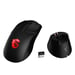 Ratón inalámbrico gamer MSI Clutch GM41 Lightweight RGB (Negro)