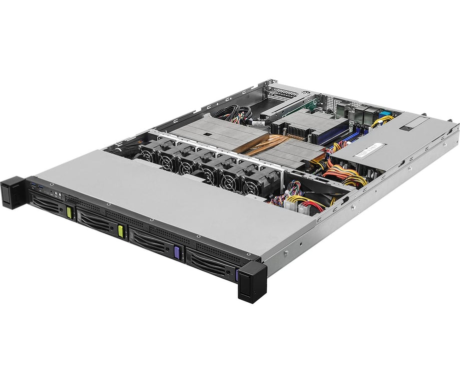 Asrock 1U4L2E B650 RPSU serveur barebone AMD B650 Emplacement AM5 Rack 1 U Neuf