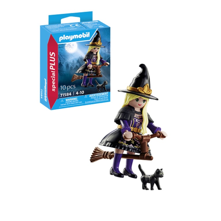 Jeux D'imitation Sorcière Avec Chat Playmobil La Boite - vue 2