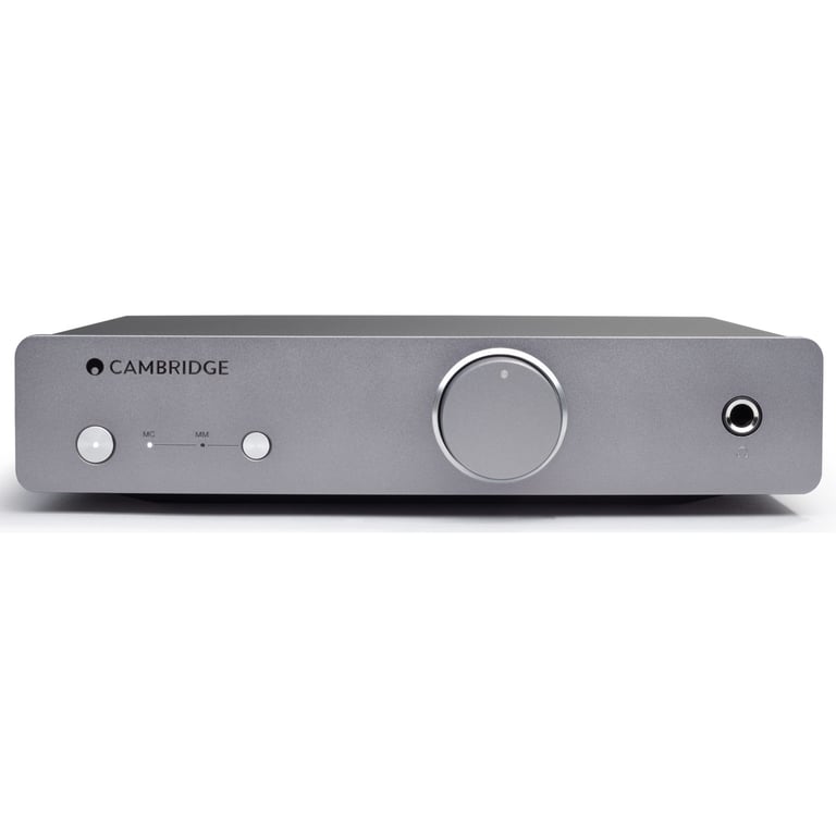 Cambridge Audio Duo Préampli Phono Gris avec Ampli Casque Intégré - Neuf