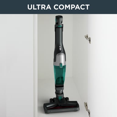 Rowenta X-Trem Compact RH1239 Aspiradora escoba Batería Secar Sin bolsa 0,4 L Azul