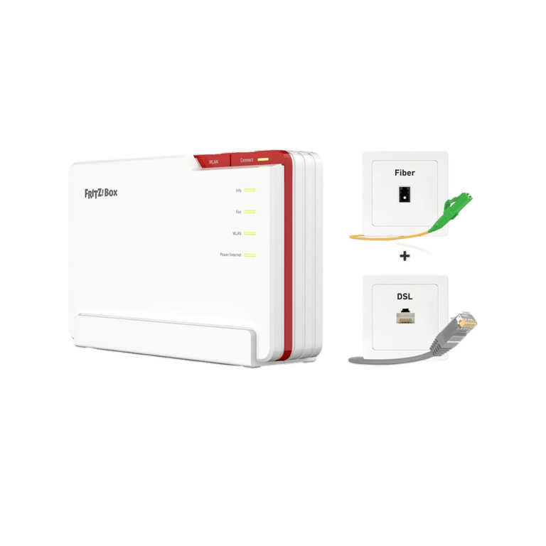 FRITZ!Box 5690 Pro routeur sans fil Gigabit Ethernet Tri bande 2 4 GHz / 5 GHz / 5 GHz - vue 2