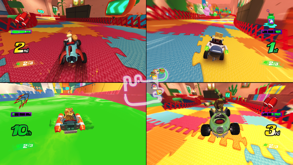 Nickelodeon Kart Racers 3 Slime Speedway 3 SWITCH Code de téléchargement Neuf - vue 2