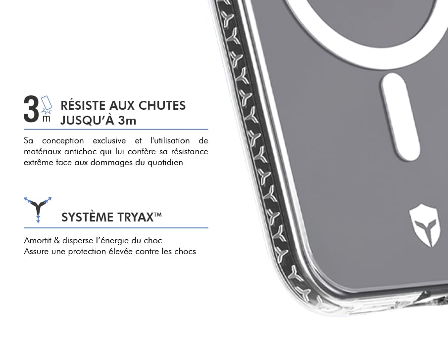 Force Case Coque AIR MagSafe pour iPhone 17 Pro Max Original France - vue 3