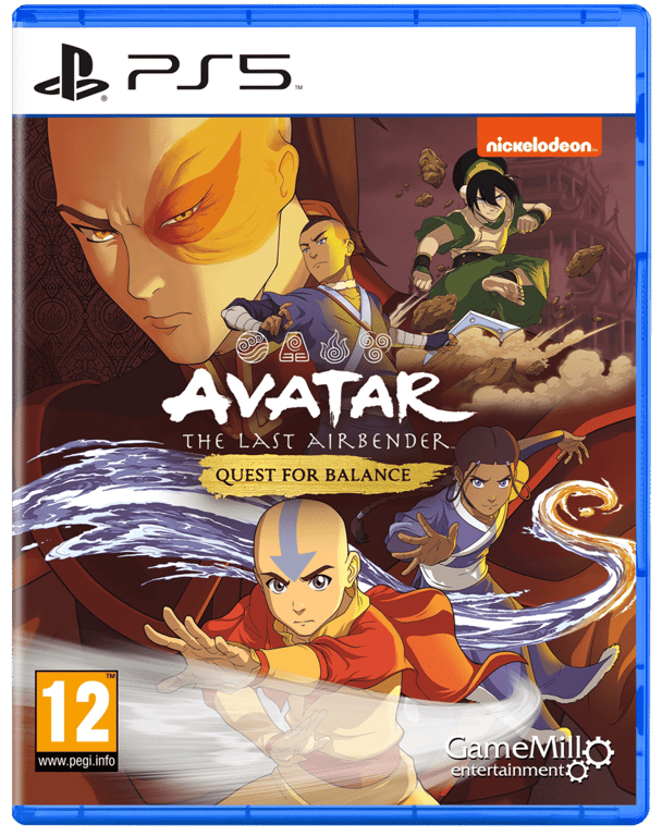 Avatar The Last Airbender Quest for Balance Jeu PS5