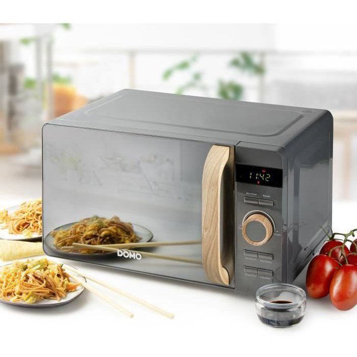 Mirco ondes DOMO DO3420 avec finition boisée L451 x P347 x H258 cm 20 5 niveaux de puissance - vue 5
