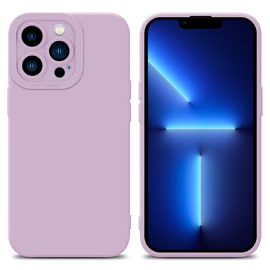 Coque pour Apple iPhone 13 PRO en FLUID CRÈME Housse de protection Étui en silicone TPU flexible