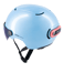 Cosmo Fusion+ Taille S, Bleu Ciel- Casque avec éclairage Vélo Arrière Intelligent et Connecté - Assurance Individuelle ALLIANZ offerte durant 1 an