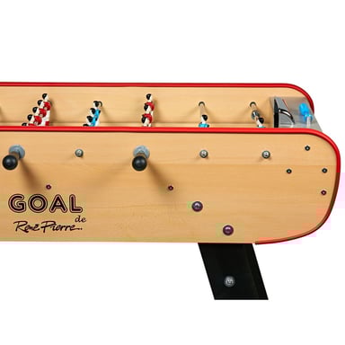 Baby Foot Café de madera natural - Experiencia de juego en familia