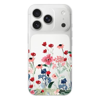 Funda de silicona - Compatible con Apple iPhone 17 Pro - diseño printemps en fleurs