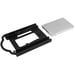 StarTech.com Support de Montage pour HDD/SDD 2.5'' pour Baie de Lecteur 3.5'' - Installation sans Outil - Support d'Adaptation pour Disque Dur 2.5'' SSD