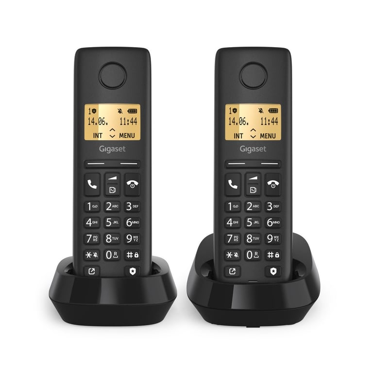 Téléphone Sans Fil Gigaset BASIC 100 DUO – DECT, 2 Combinés, Identification de l'Appelant - vue 3