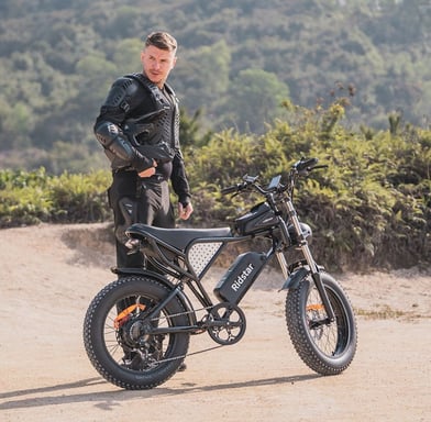 Vélo électrique Ridstar Q20 Mini  pour adultes 1000 W 48 V 15 Ah 20 pouces Fat Tire Dirt Bike