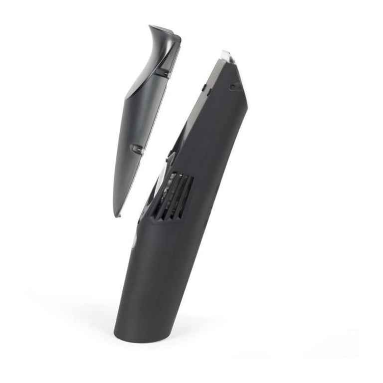 Tondeuse aspirante sans fil LIVOO pour cheveux, barbe et corps avec 3 sabots et 50 min d'autonomie - Neuf