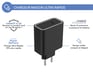 Chargeur maison USB C PD 45W Power Delivery Garanti à vie Noir Force Power Lite