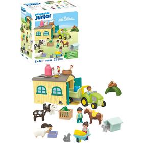 Playmobil 71656 - Junior: Aventura En La Granja Con Tractor