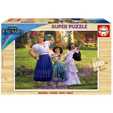 Encento Disney Puzzle de Madera Ecológico de 100 Piezas