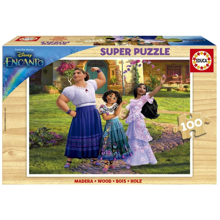 Puzzle Encento Disney 100 Pièces en Bois Écologique Neuf