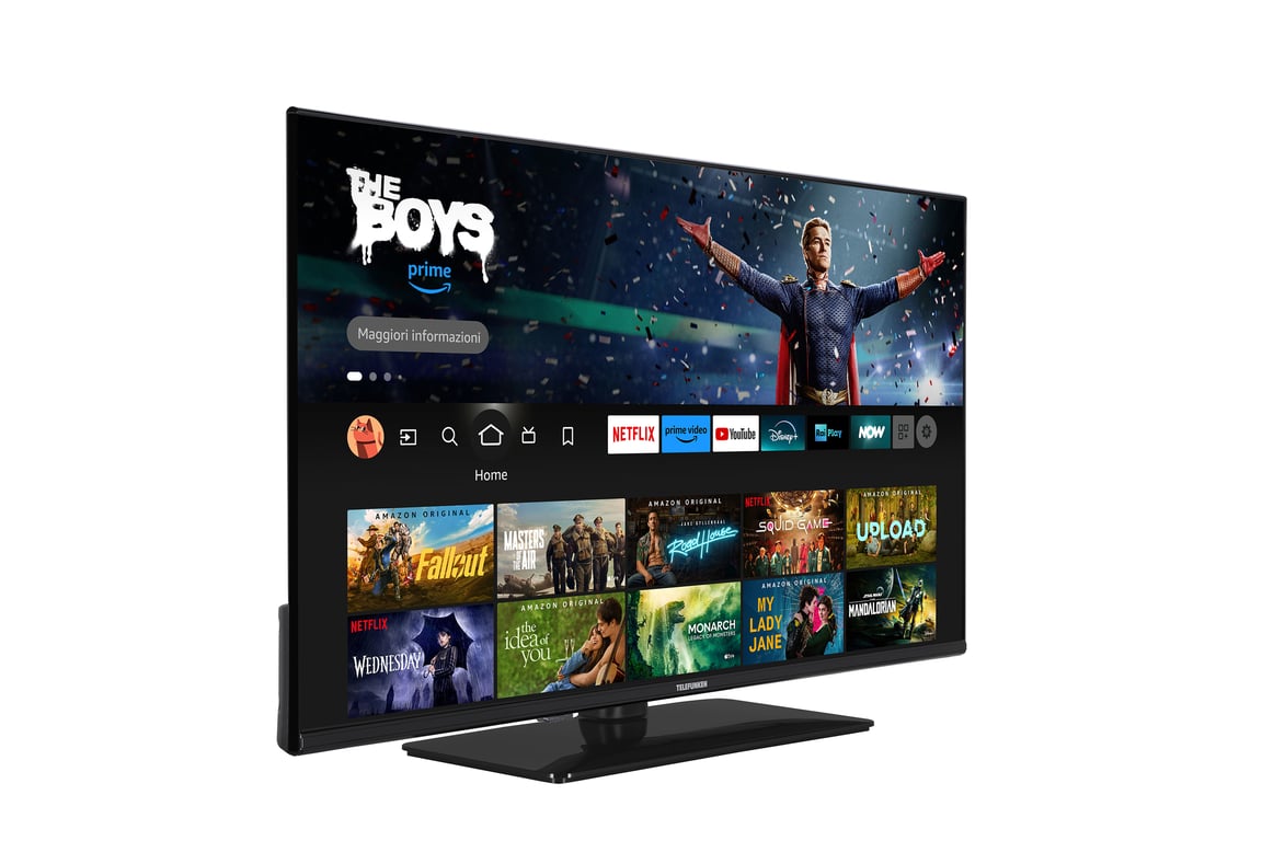 Telefunken TE40759B50V4F TV 101 6 cm 40 HD Wifi 250 cdm² Neuf - vue 2