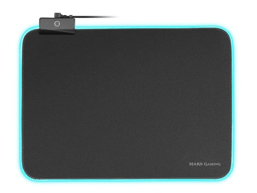 Mars Gaming MMPRGBL Tappetino per mouse da gioco nero